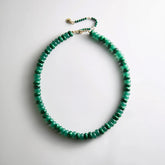 Joyce Semi-Precious Beaded Necklace - Malachite
