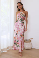 Feeling Moody Maxi Dress Pink