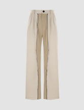 Patchy Wide Leg Trousers
