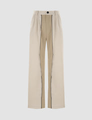 Patchy Wide Leg Trousers