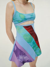 13 going on 30 Multicolor Cut-out Dress
