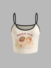 Angels Come To The World Tank Top