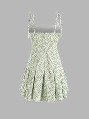 Floral Shirred Cami Dress