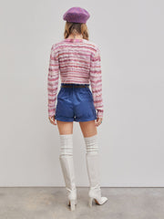 Camel Corduroy Mini Shorts