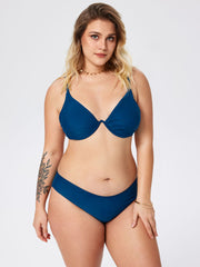 Blue Sea Underwire Bikini Set Curve & Plus