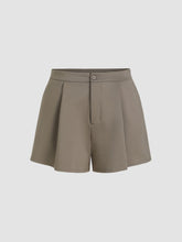 Wide Leg Pleated Pocket Shorts Curve & Plus