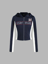New York 90 Zipper Hoodie