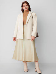 Blazer With Belt Curve & Plus