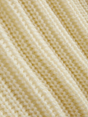 Polo Solid Knitted Long Sleeve Top