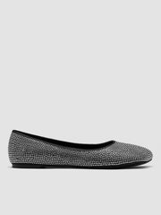 RHINESTONE SQUARE TOE MARY JANE FLATS
