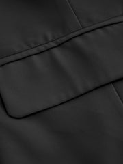V-Neck Belted Blazer Waistcoat