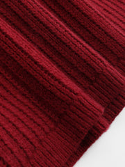 Knit Round Neckline Angry Dog Crop Top