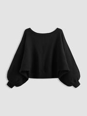 Knit Wool-blend Boat Neck Striped Oversized Sweater Curve & Plus