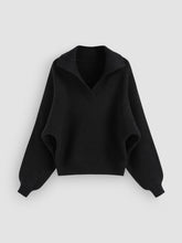 Polo Solid Long Sleeve Sweater