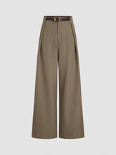 Belted Wide Leg Trousers