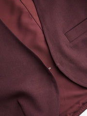 V-neck Hook Crop Blazer