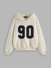 90 Fleece Sherpa Graphic Hoodie