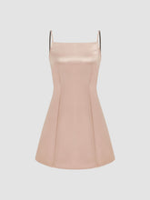 Zipper Cami Mini Dress