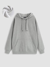 Minimalist Oversized Cotton-blend Fleece Hoodie