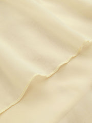 Chiffon Stand Collar Ruched Layered Asymmetrical Hem Maxi Dress