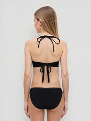 Sweetheart O-Ring Adjustable Top & Cut Out Cheeky Bikini Bottom