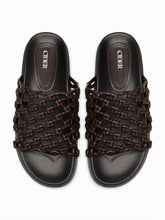 SOLID WOVEN SLIPPERS