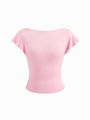 CDR Flutter Sleeve Tee