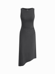 CDR Asymmetric Midi Dress