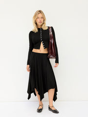 CDR Cardi and Midi Skirt Set
