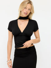 CDR Scarf V Neck Tee