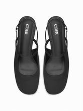 BUCKLE SLINGBACK CHUNKY HEELS