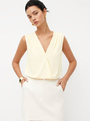 V-neck Wrap Bodysuit