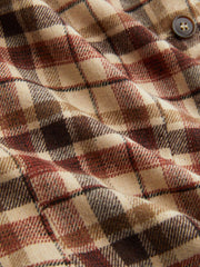 Wool-blend Plaid Halter V-neck Backless Button Belted Vest