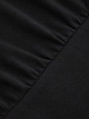 100% Cotton Hooded Corset Hoodie