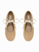 ROUND TOE LACE-UP MARY JANE SNEAKERS