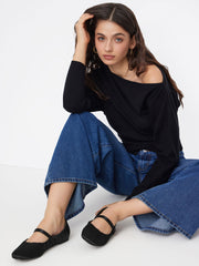 ROUND TOE & SINGLE BUCKLE FLATS