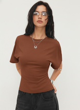 Round Neckline Tee