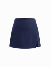 Mid Rise Split Mini Skirt