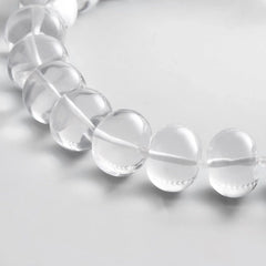 Joan Semi-Precious Necklace - Clear/White