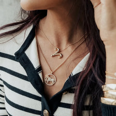 Andrea Zodiac Necklace - Gemini