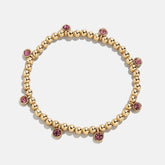 Birthstone Pisa Bracelet - Light Amethyst