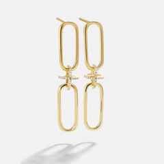18K Gold Vanessa Earrings - Gold