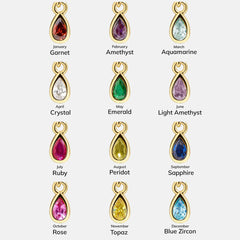 Birthstone Cluster Charm - Peridot