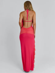 Janie Coral Maxi Dress
