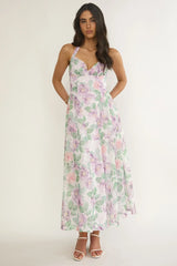 Florent Lace Maxi Dress Purple