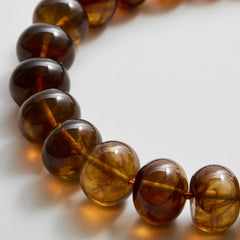 Joan Semi-Precious Necklace - Smoky Quartz