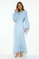 Daydream Retreat Midi Dress Blue