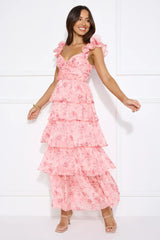 Sunbeam Soiree Maxi Dress Pink