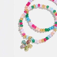 Bead Party Kids Bracelet Set - Flower