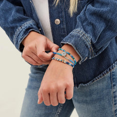 Bead Party Kids Bracelet Set  - Evil Eye